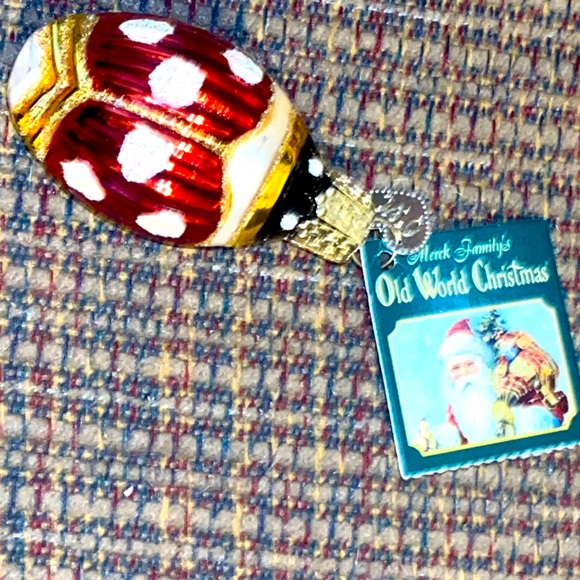 Old World Christmas Ladybug Ornament Vintage 2001 - Picture 3 of 6